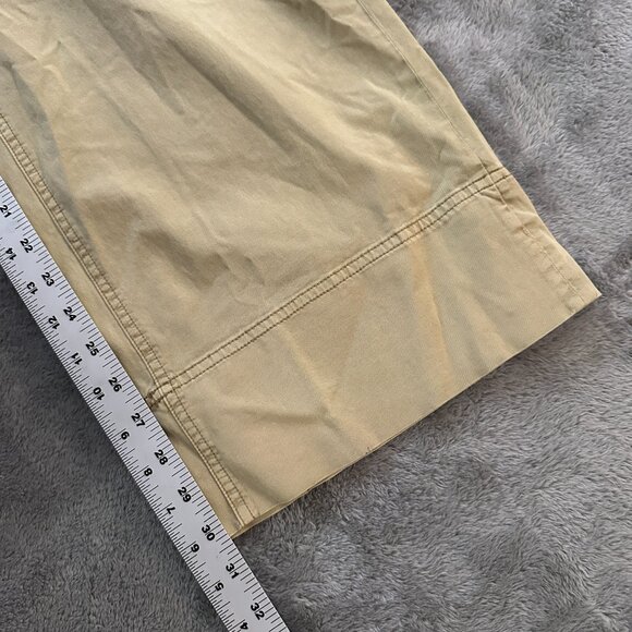 NWT Everlane Wide Leg Khaki Pants Women's size 6 Cotton Button Fly - Picture 6 of 7